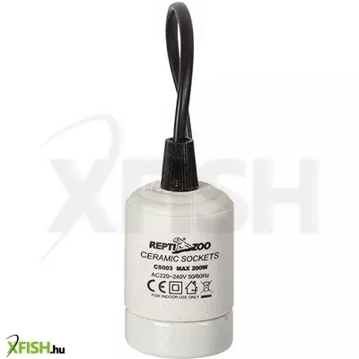Repti-zoo cs003 kerámia izzófoglalat terráriumba - max. 200w (e27)