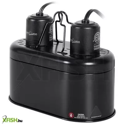 Repti-zoo nano combo dome terrárium lámpabura - e27 dupla foglalatos (2x40w max.)