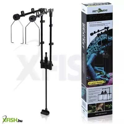 Repti-zoo terrárium lámpa tartó állvány (dupla)