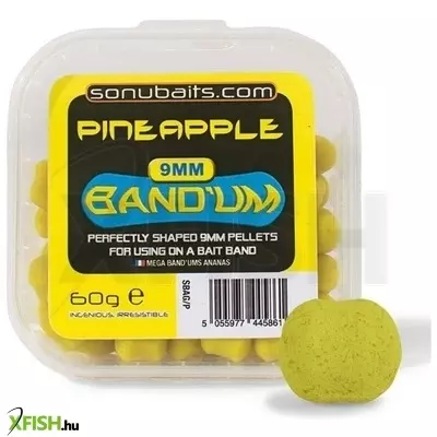 Sonubaits Bandum Süllyedő Method pellet 7 mm 60 g Pineapple Ananász