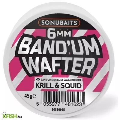 Sonubaits Bandum Wafters Feeder csali 8Mm 45 g Krill & Squid Rák & tintahal