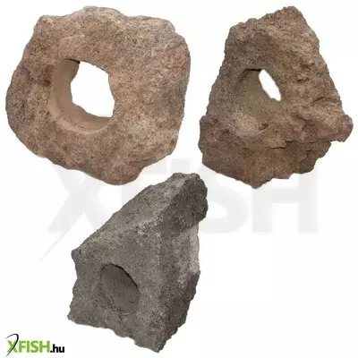 Egyéb vegyes lyukas lávakő akvárium dekoráció - 1 lyukkal