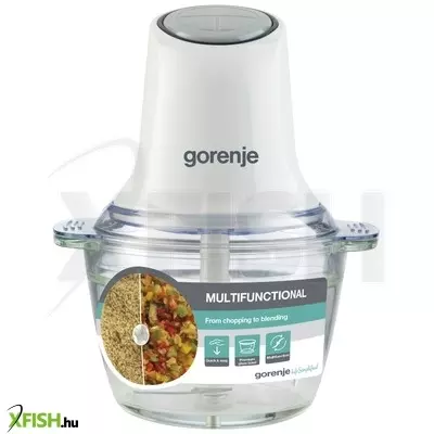 Gorenje s501gw aprító, 500 w, kettős acél pengerendszer, mérőskálázott kehely, fehér