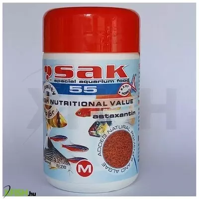 Exot hobby sak sak 55 szemcsés díszhaleleség M 100 ml