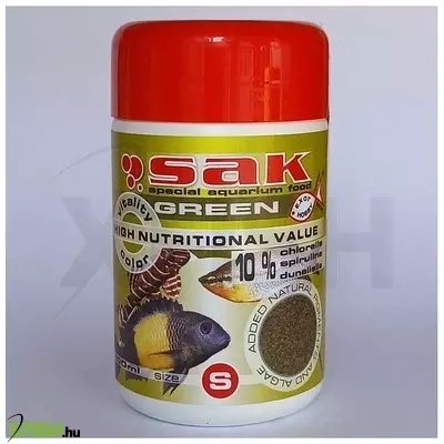 exot hobby sak sak green szemcsés díszhaleleség s 100 ml