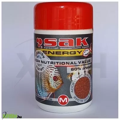 exot hobby sak sak energy szemcsés díszhaleleség m 100 ml