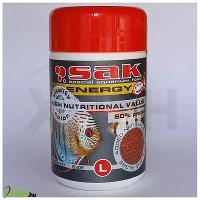 exot hobby sak sak energy szemcsés díszhaleleség l 100 ml