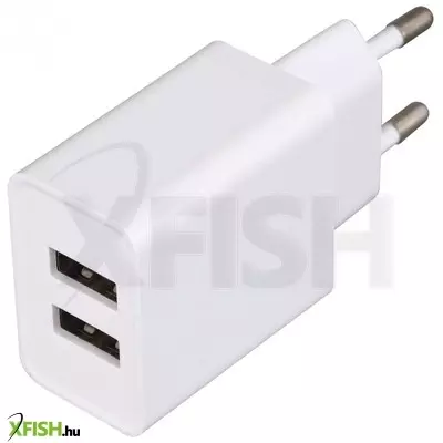Home sa 24usb hálózati töltő, 2db megosztott USB kimenet, egyidejűleg 2 készülék tölthető