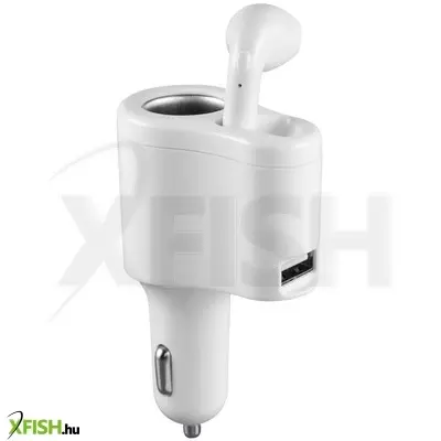 Sal sabt 31 fülhallgató autós töltővel, 3 in 1, monó headset, 3,1 a gyorstöltő, ~2 óra üzemidő