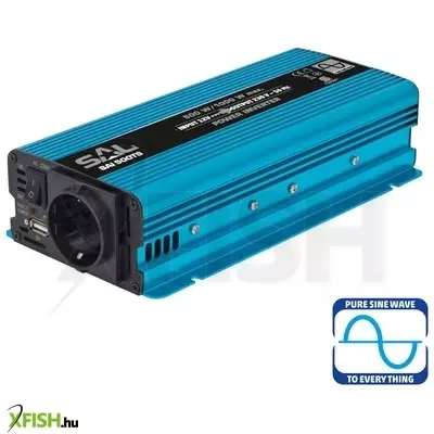 Sal sai 500ts tiszta szinuszos feszültségátalakító, 500 w, inverter, 2,1 a USB gyorstöltő, gyermekzár