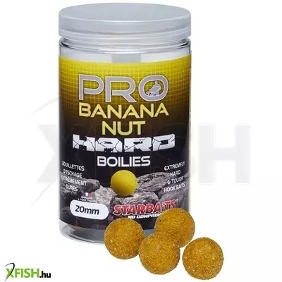 Starbaits Pro Hard Bojli Banana Nut Banán Mogyoró 200 g 20 mm