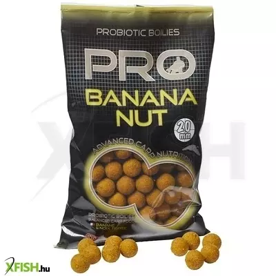 Starbaits Pro Bojli Banana Nut Banán Tigrismogyoró 800 g 14 mm