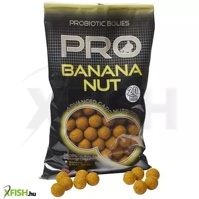 Starbaits Pro Bojli Banana Nut Banán Tigrismogyoró 2000 g 20 mm
