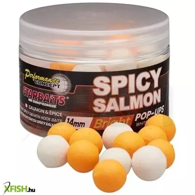 Starbaits Pop Up Bright Spicy Salmon Fűszer Lazac 50 g 14 mm