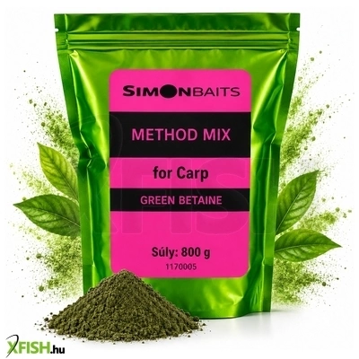 simon baits method mix for carp green betaine 800 g