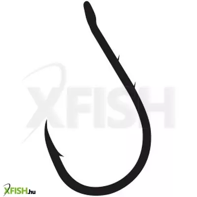 mistrall okiami black nickel shiro pontyozó horog szürke 6-os 10db/csomag