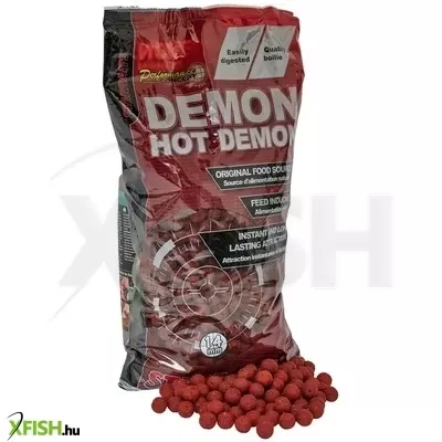 Starbaits Hot Demon Fűszerkeverékes Bojli 2,5Kg 14Mm