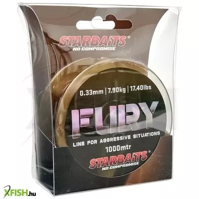 Starbaits Fury Monofil Zsinór 0,33mm 1000m 7,9Kg