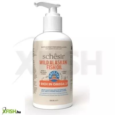 Schesir lazac- és tőkehalolaj omega plus 1000ml