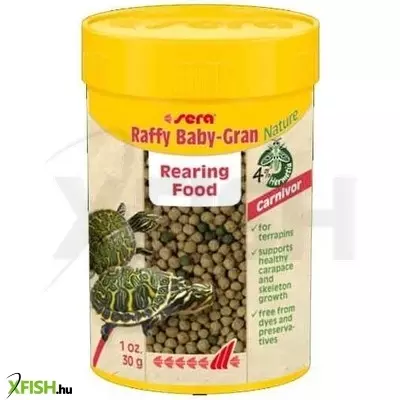 Sera raffy baby-gran nature hüllő eleség - 100ml (növendéktáp)
