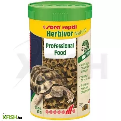 Sera reptil professional herbivor nature hüllő eleség - 250ml (növényevő hüllőknek)