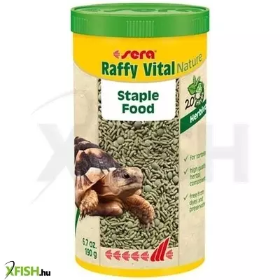 sera raffy vital nature hüllő eleség - 1 liter (növényevő hüllőknek)