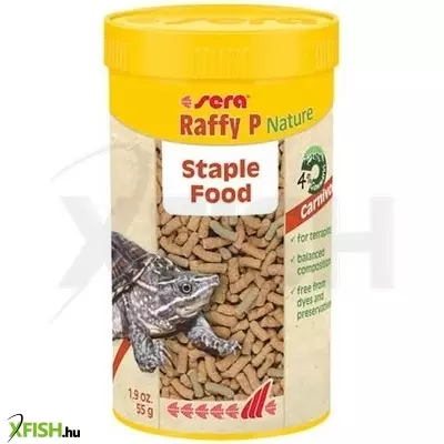 Sera raffy p nature hüllő eleség - 250ml (ragadozó hüllőknek)