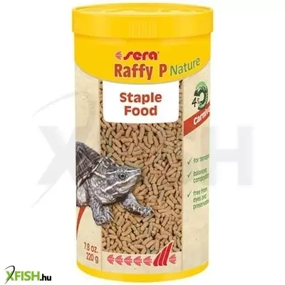 Sera raffy p nature hüllő eleség - 1 liter (ragadozó hüllőknek)