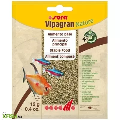 Sera vipagran nature szemcsés díszhaleleség - 12g