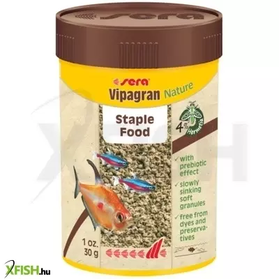 Sera vipagran nature szemcsés díszhaleleség - 100ml