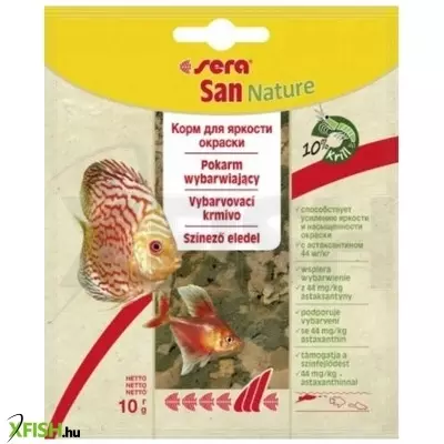Sera san nature lemezes díszhaleleség - 10g
