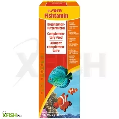 Sera fishtamin vitamin készítmény díszhalaknak - 100ml