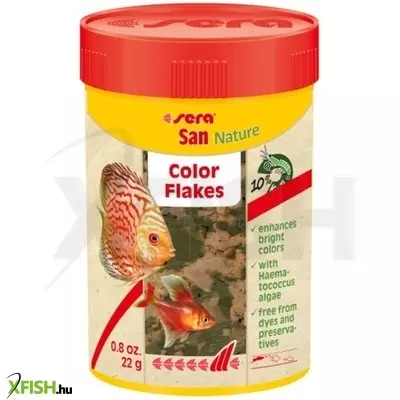 Sera san nature lemezes díszhaleleség - 100ml