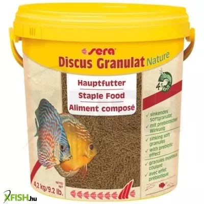Sera discus granulat nature díszhaleleség diszkoszhalnak - 10 liter