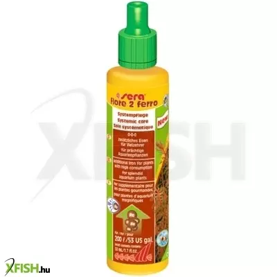 Sera flore 2 ferro akváriumi növénytáp - 50 ml