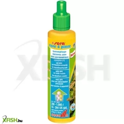 Sera flore 4 plant akváriumi növénytáp - 50 ml