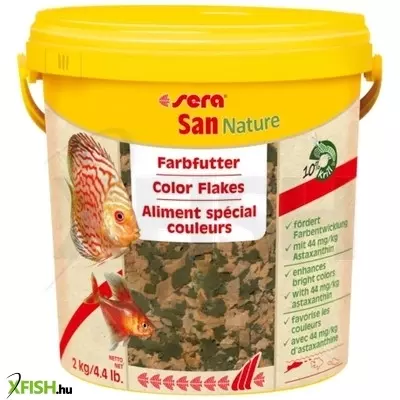 Sera san nature lemezes díszhaleleség - 10 liter