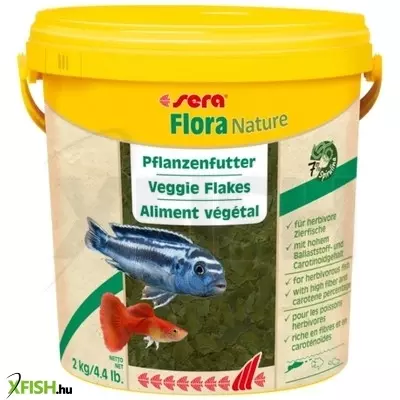 Sera flora nature lemezes díszhaleleség - 10 liter