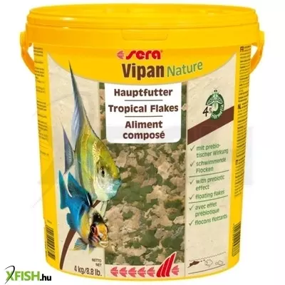 Sera vipan nature lemezes díszhaleleség - 20 liter