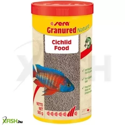 Sera granured nature díszhaleleség sügéreknek - 1 liter