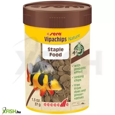 Sera vipachips nature tablettás díszhaleleség - 100ml