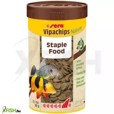 Sera vipachips nature tablettás díszhaleleség - 250ml