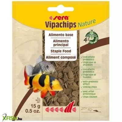 Sera vipachips nature tablettás díszhaleleség - 15g