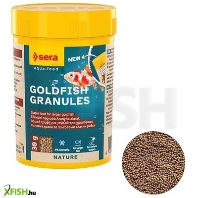 Sera Goldfish Granules Díszhaleleség Aranyhalaknak 30g