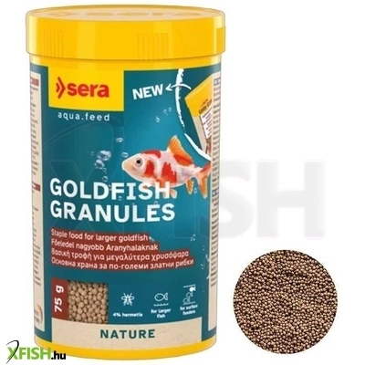 Sera Goldfish Granules Díszhaleleség Aranyhalaknak 75g