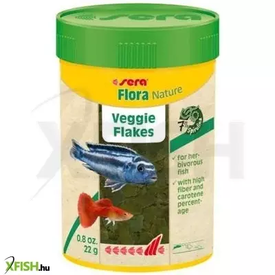 Sera flora nature lemezes díszhaleleség - 100ml