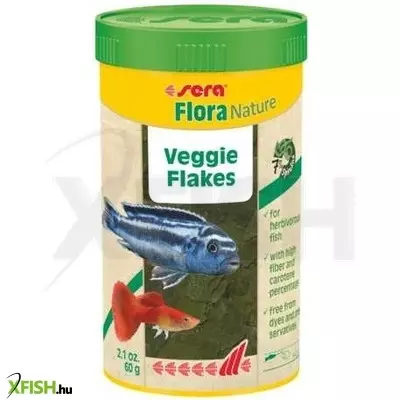 Sera flora nature lemezes díszhaleleség - 250ml