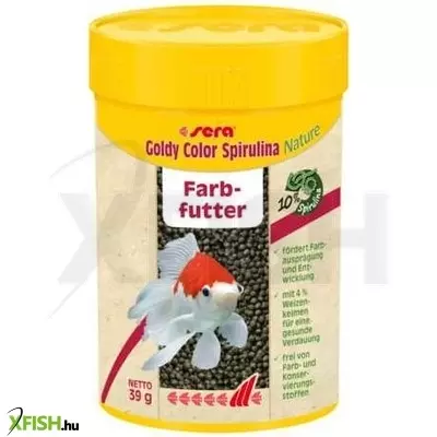 Sera goldy color spirulina nature díszhaleleség aranyhalaknak - 100ml