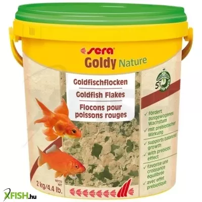 Sera goldy nature díszhaleleség aranyhalnak - 10 liter