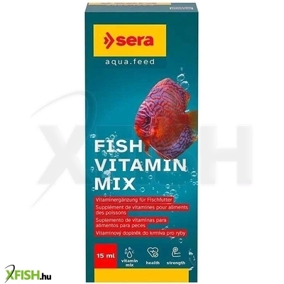 Sera Fish Vitamin Mix Vitamin Készítmény Díszhalaknak 15ml